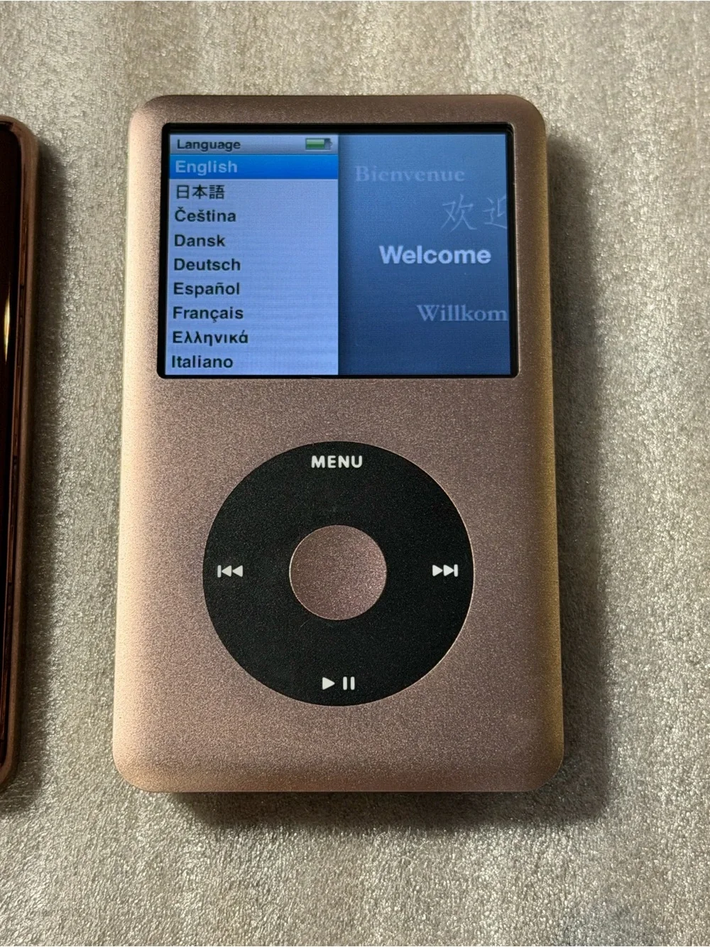 Apple iPod Classic 7th generation 256gb Portable Media Player - campaign